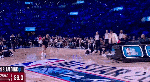 约翰逊在决赛的第二扣： 罚球线一步拿到了47.8分！2026NBA全明星