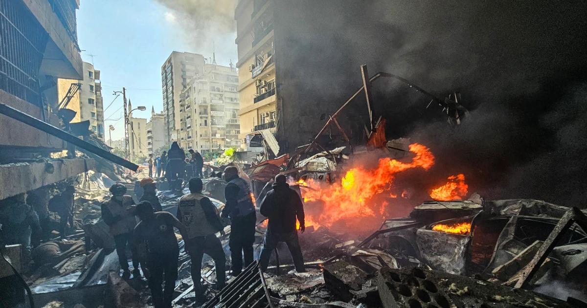 据多家媒体报道，4月停火才过去没多久，贝鲁特上空又传来爆炸声，以色列把战机直接开