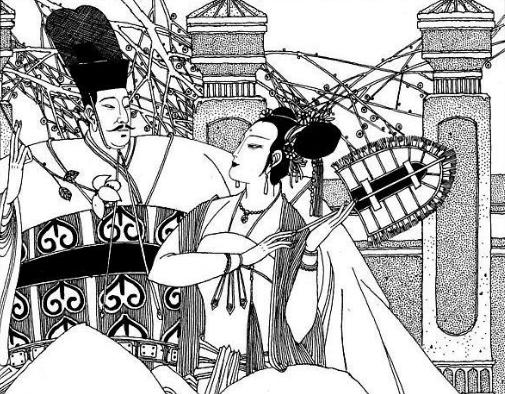 556年，皇帝高洋命庶母尔朱英娥侍寝：“太妃早已侍奉过三位皇帝，多我一个又能怎样