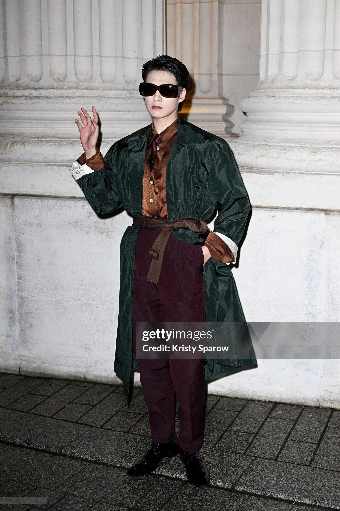 魏大勋 × Saint Laurent Fall 2026 Menswear身穿