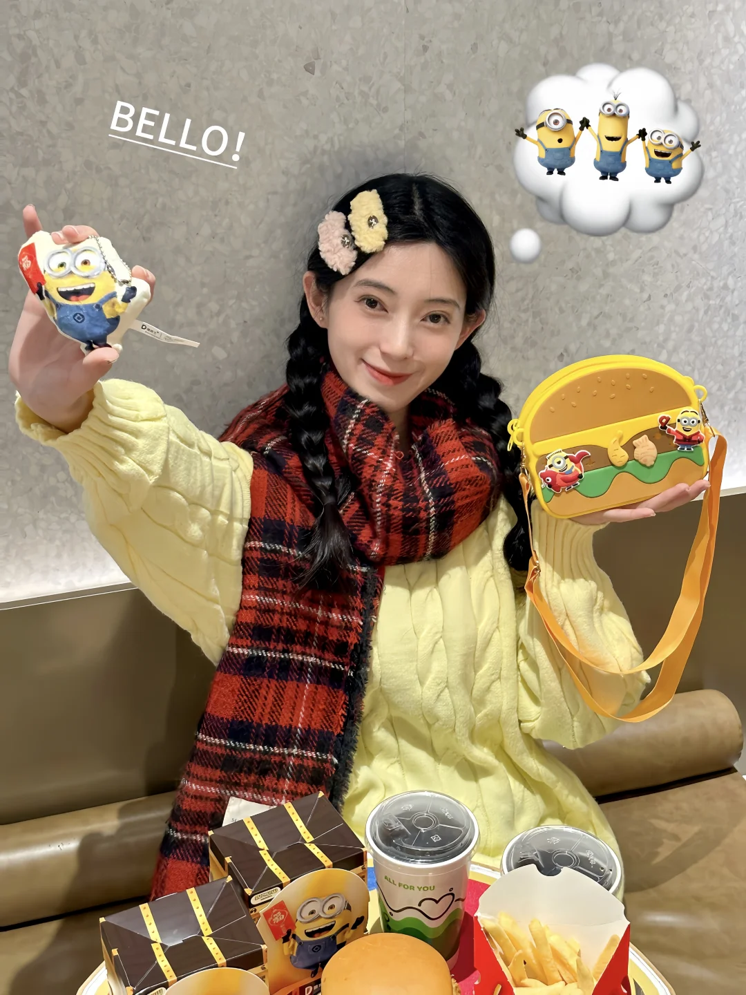 小黄人新年占领德克士啦🧨周边统统拿下！！