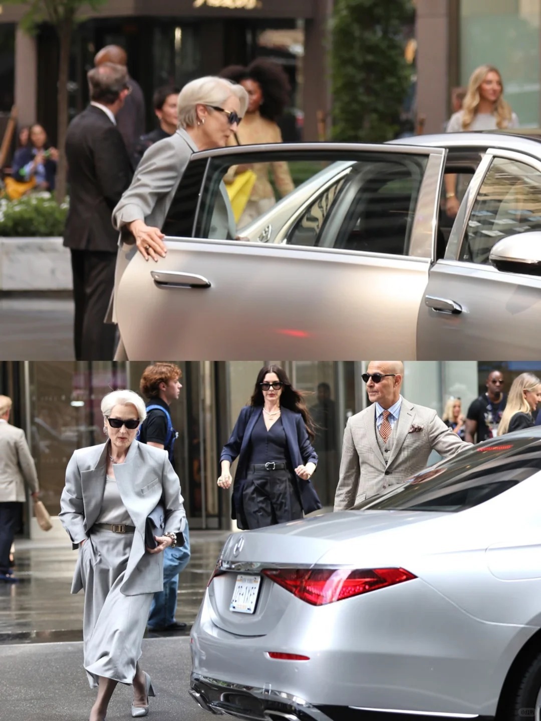 真正的上流，是气场，是档次，你穿的再贵也比不上梅姨的气场，国产车配置再高，再能原