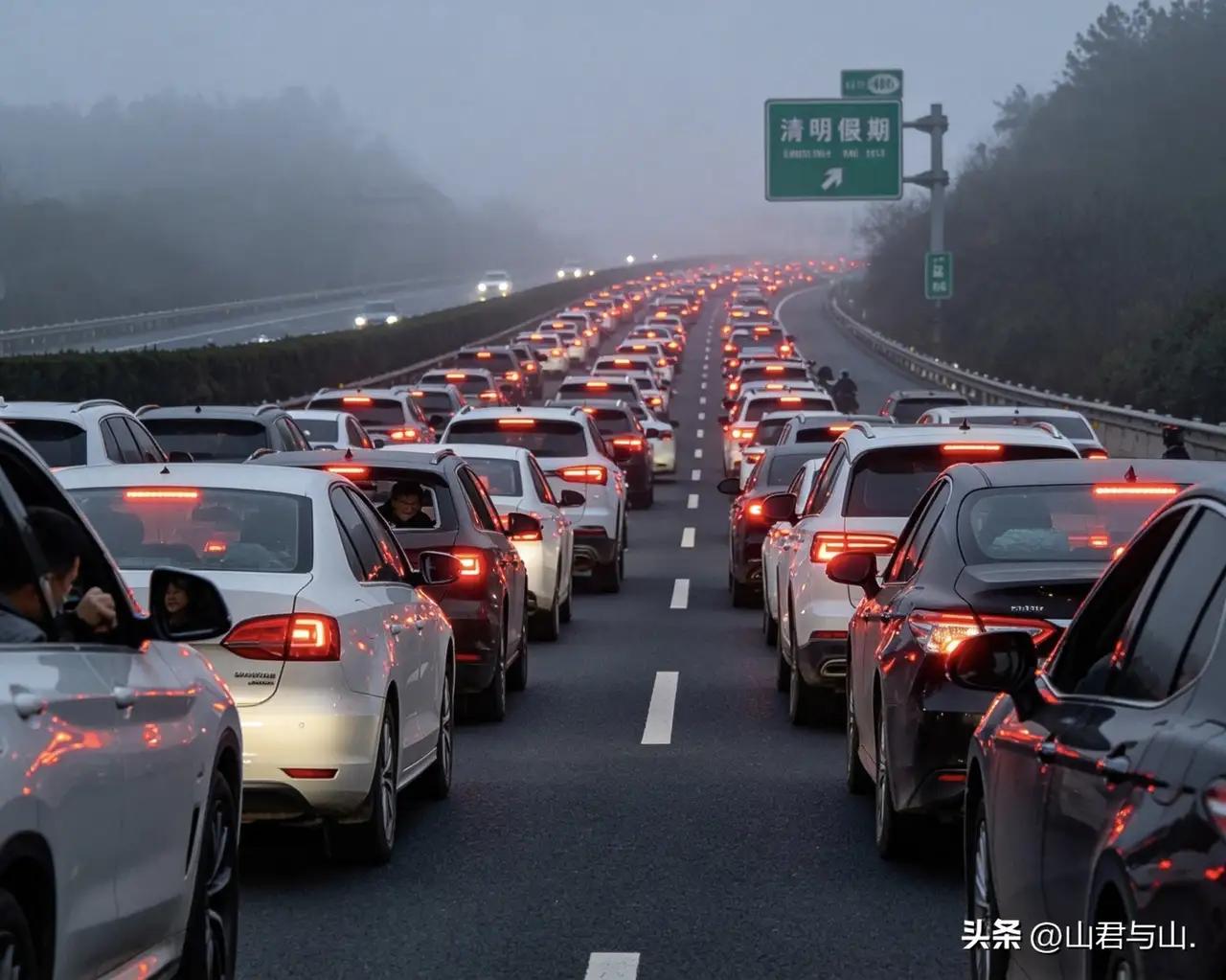 清明高速最后1天多地堵成“鸳鸯锅”，这不仅仅是交通堵塞这么简单。每年这个时节，回