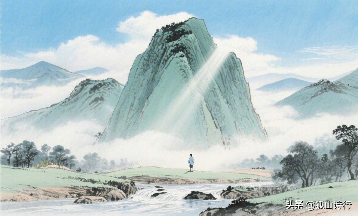 俯视   ［文｜狐山诗行］

山，总有游人光顾
清澈的水，连名字都带柔性

山下