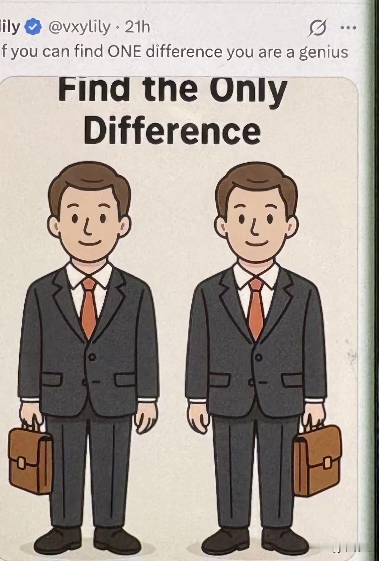 这种找不同，我的眼睛是不灵了[捂脸]网友却在底下吵翻了，就说左右手提包，大概率是