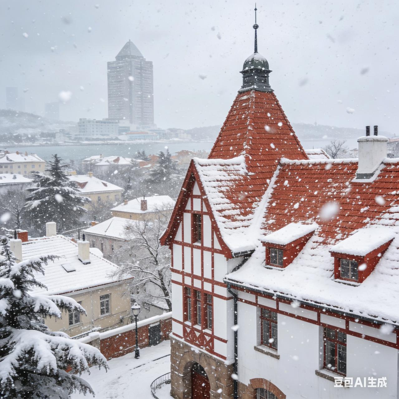 青岛初雪杀疯了！
海与雪的极致碰撞太绝了
 
谁懂啊！
青岛的初雪直接把浪漫焊死