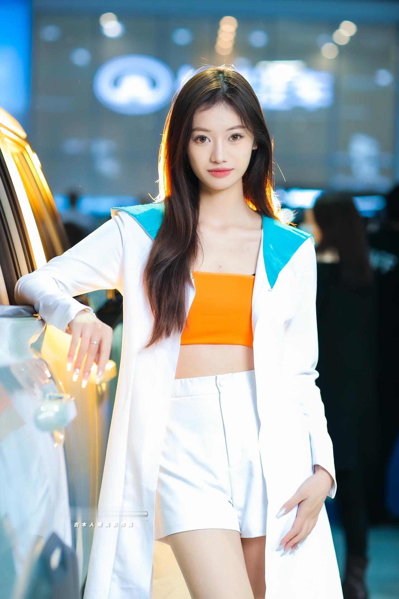 2025成都双十二车展捷途展台模特小姐姐