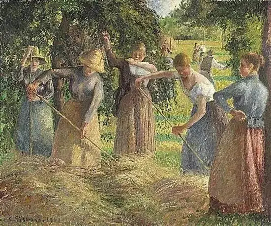 丹麦印象派画家毕沙罗Jacob Abraham Camille Pissarro
