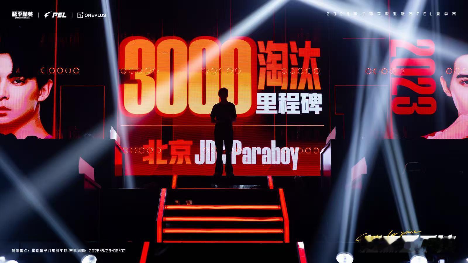 伞兵是第一也是唯一 纵观PEL赛场，首个三千淘汰的答案永远是伞兵，独属于他的历史