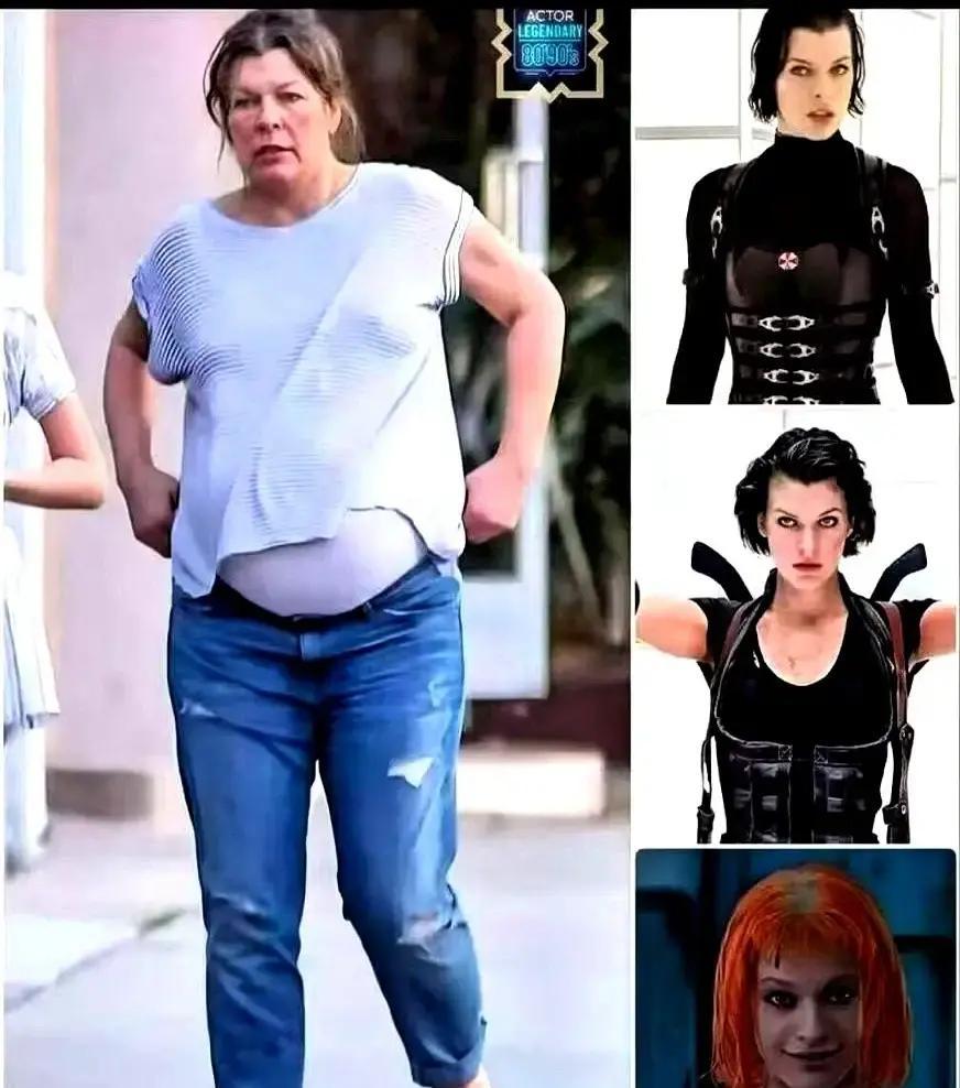 米拉·乔沃维奇刚过完49岁生日，晒了张素颜自拍。

没滤镜，眼角细纹看得清清楚楚