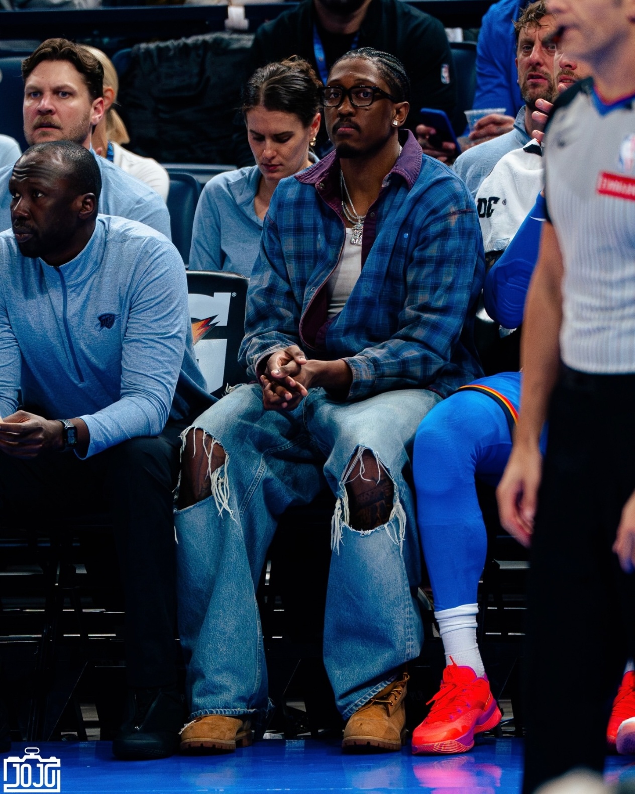 杰伦威廉姆斯近日穿搭  