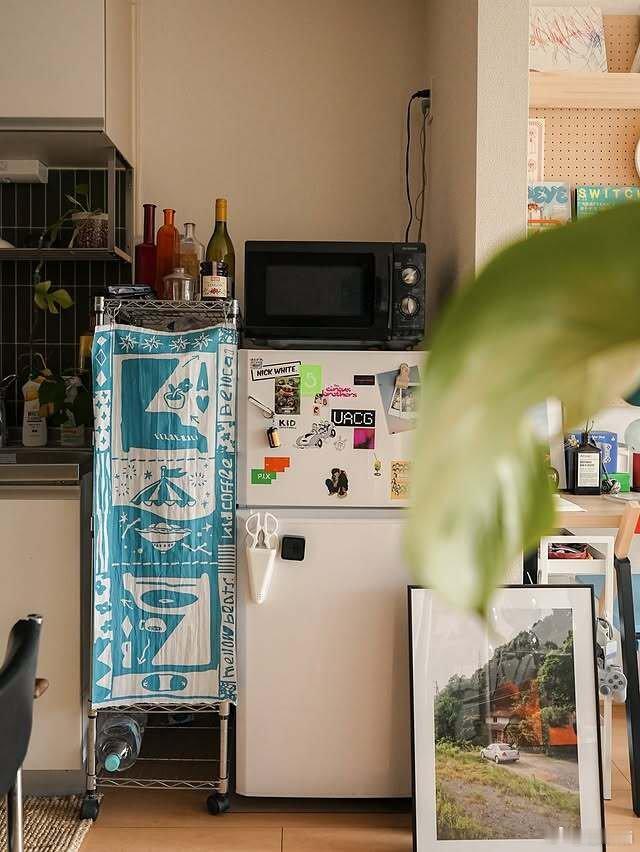 45㎡独居房间里的想象世界 cr.hyuma.d🪴 