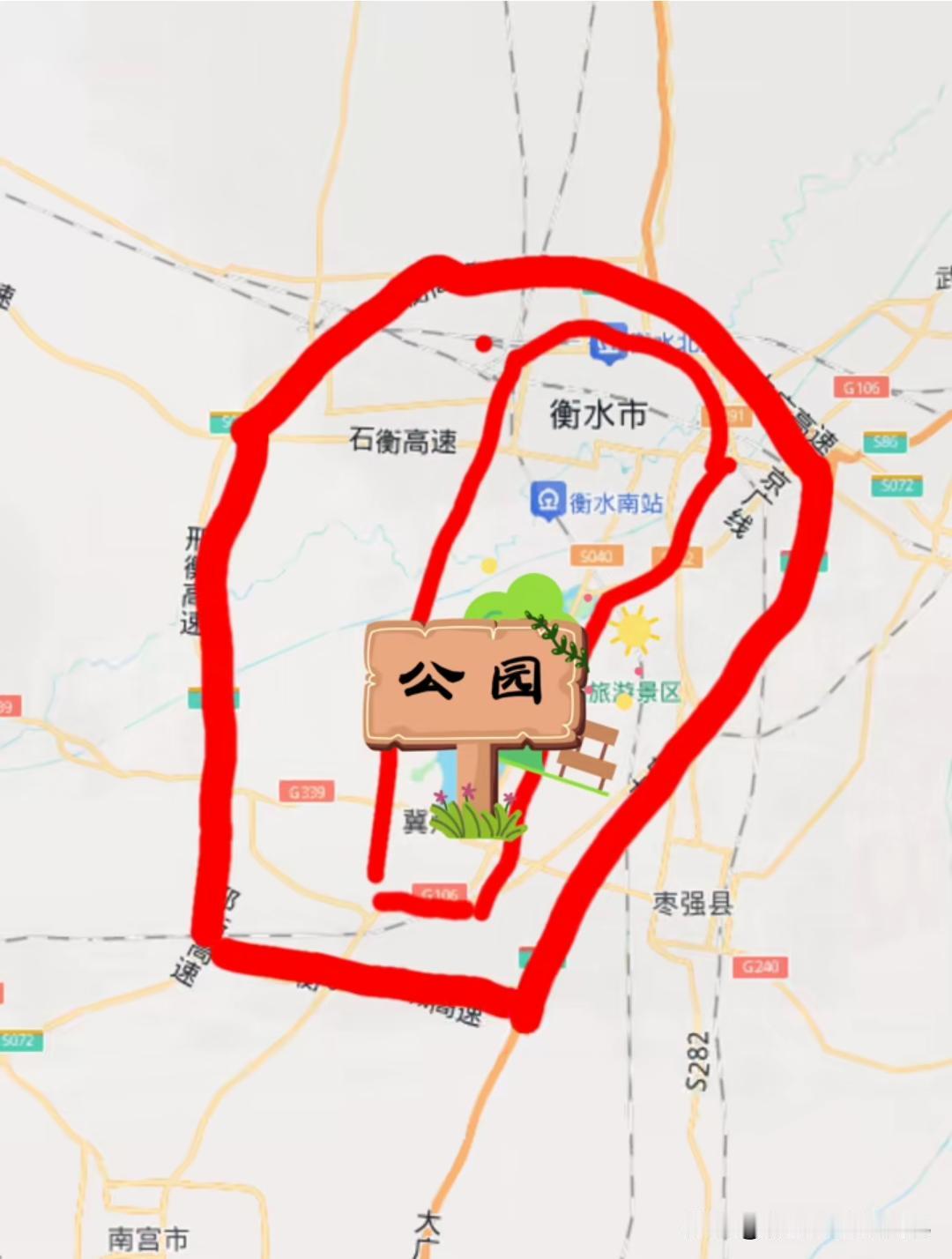 衡水人速看！一环二环规划全部安排，城市直接扩容，融入石家庄都市圈
 
衡水老乡，