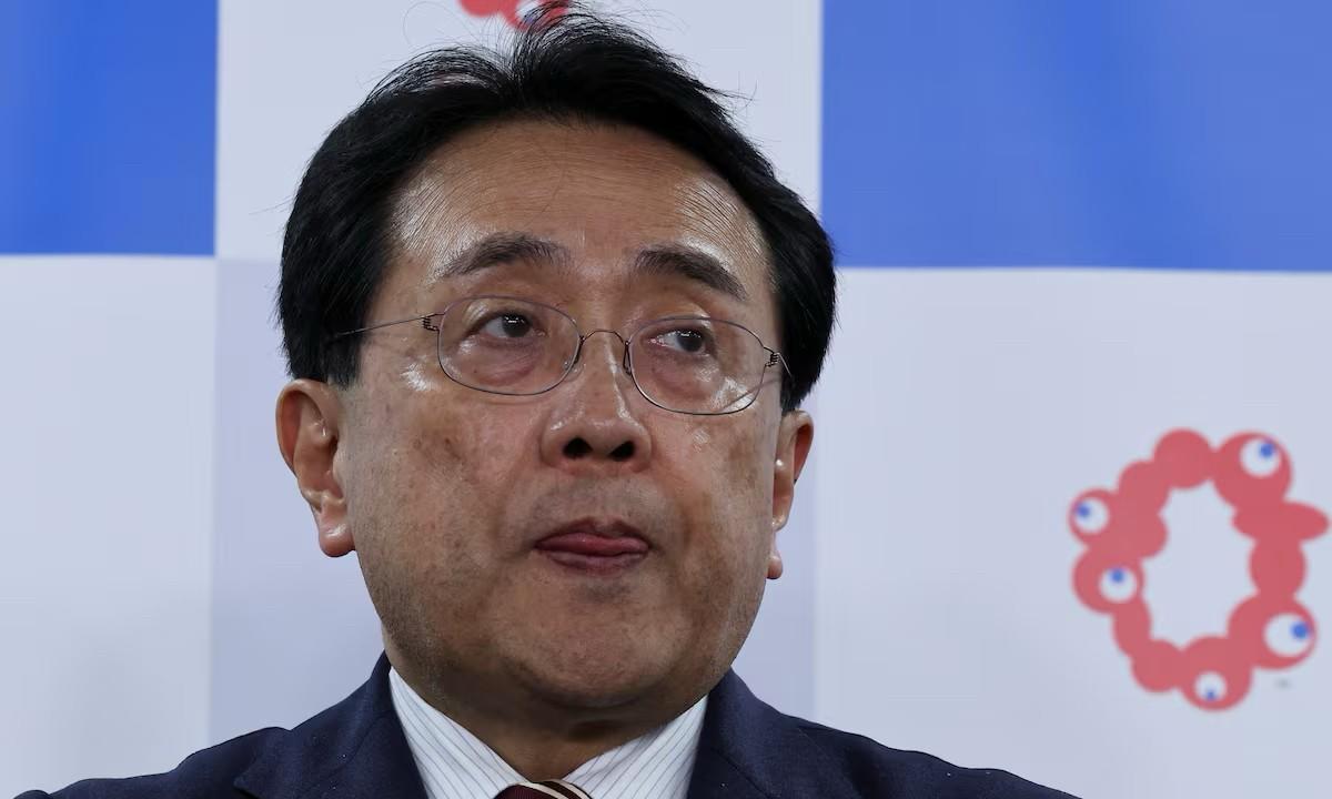 不搭理，日本连续抗议。6月30日，日本彻底坐不住了，包括日本经济产业部长赤泽亮正