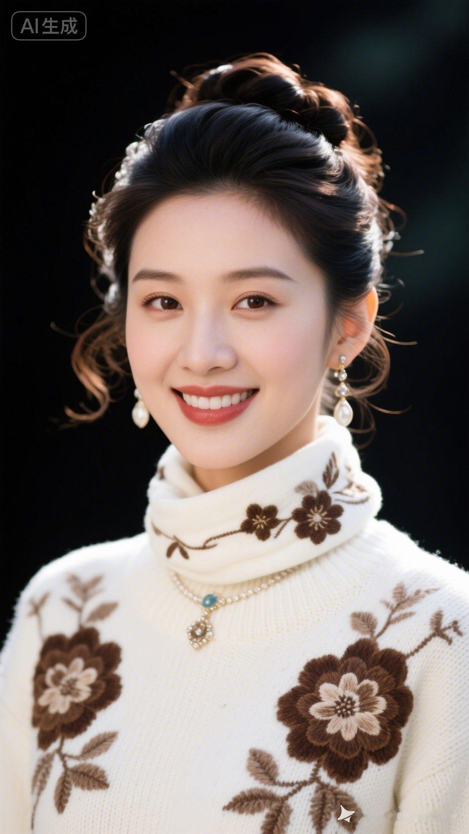 优雅复古风，精致妆容与复古发饰完美搭配，尽显东方女性的温婉与典雅。