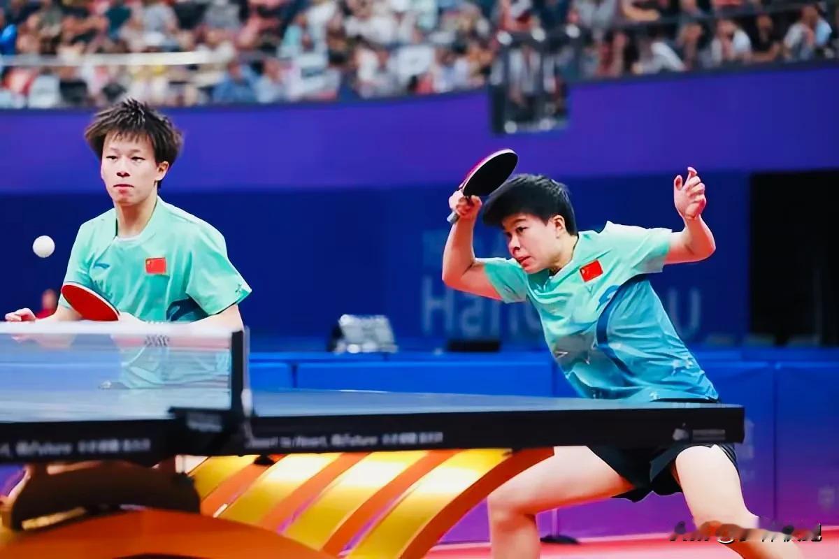 林高远/王艺迪3-0 战胜中国香港队的姚钧涛/吴咏琳，晋级乒乓球WTT太原常规挑