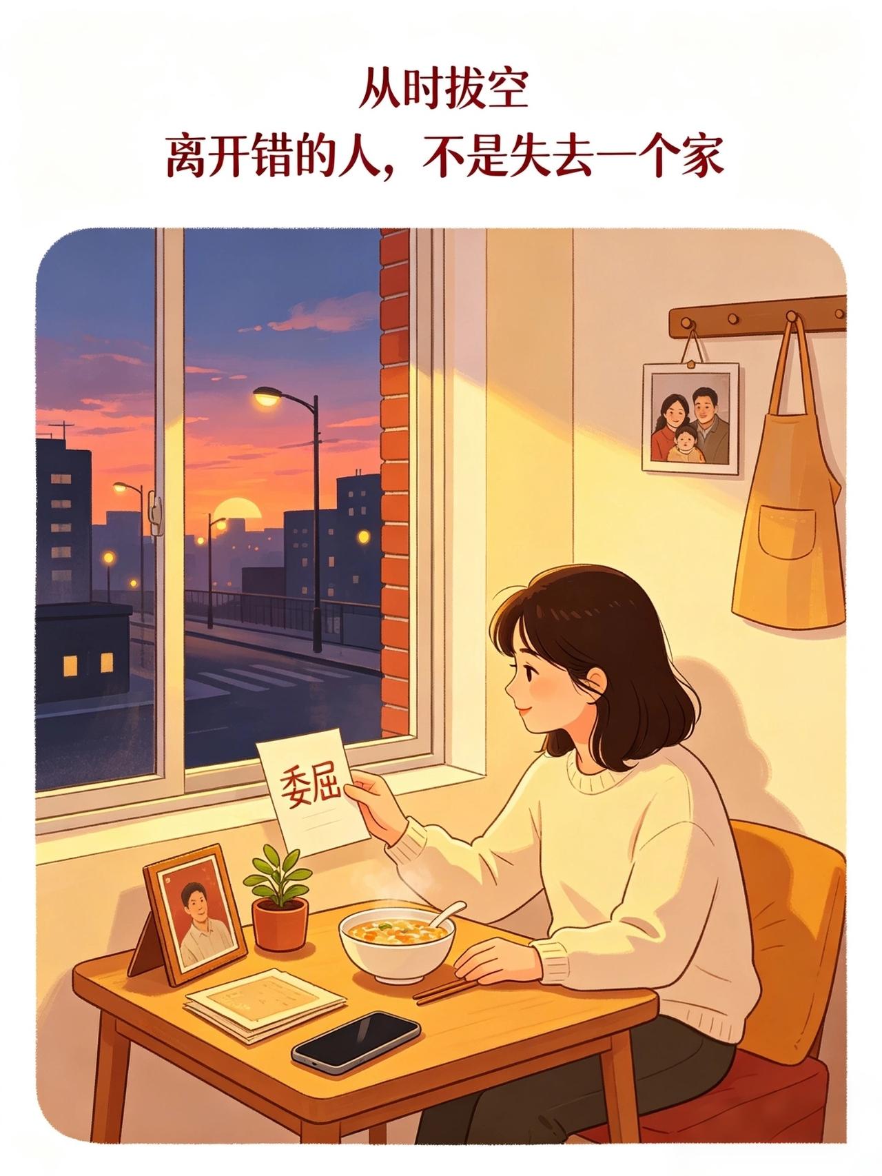 这辈子听过最磨人的谎话，大概就是“我们是一家人”。
 
以前总被这句话困住，傻傻