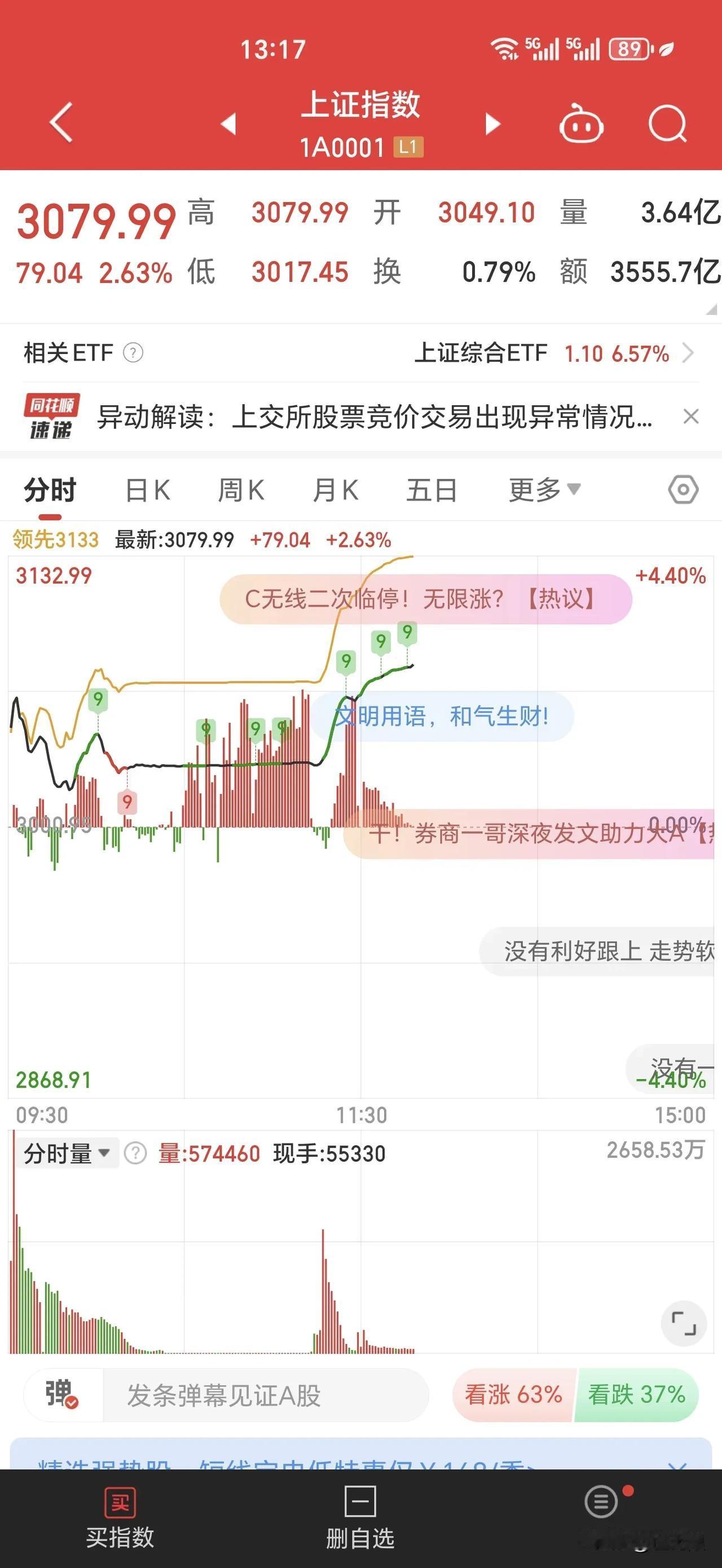 证券交易软件暂时登陆不上了。行情火爆，散户纷纷入场。绝望发誓再也不炒股的休眠账户