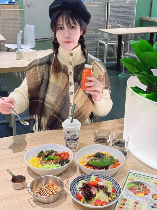 在花城汇吃到了打工人的健康漂亮饭😋