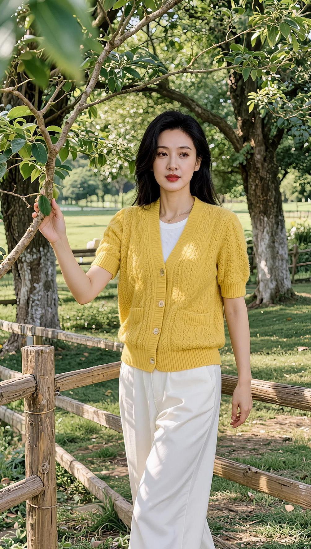 AI简约田园风 抖音ai创作 AI扩图 美照 自然美景