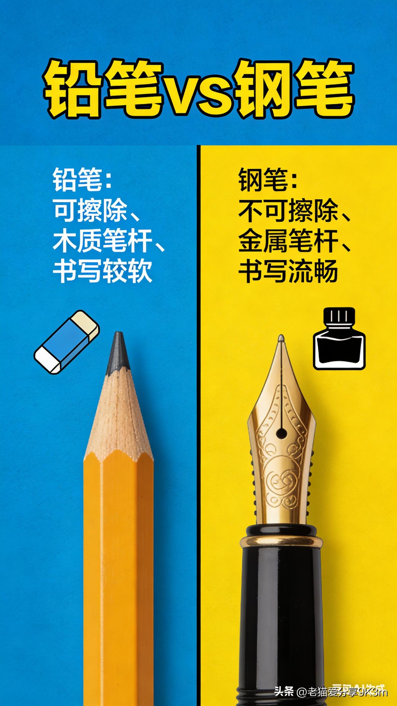 铅笔有橡皮，钢笔无回头
 
很喜欢一段话：
是人都会犯错，所以铅笔的另一头，才安