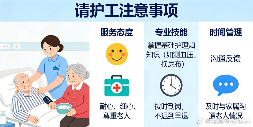 男护工半夜开女雇主房门称睡糊涂了请护工必看注意事项，看完心里有底！真的越想越后怕