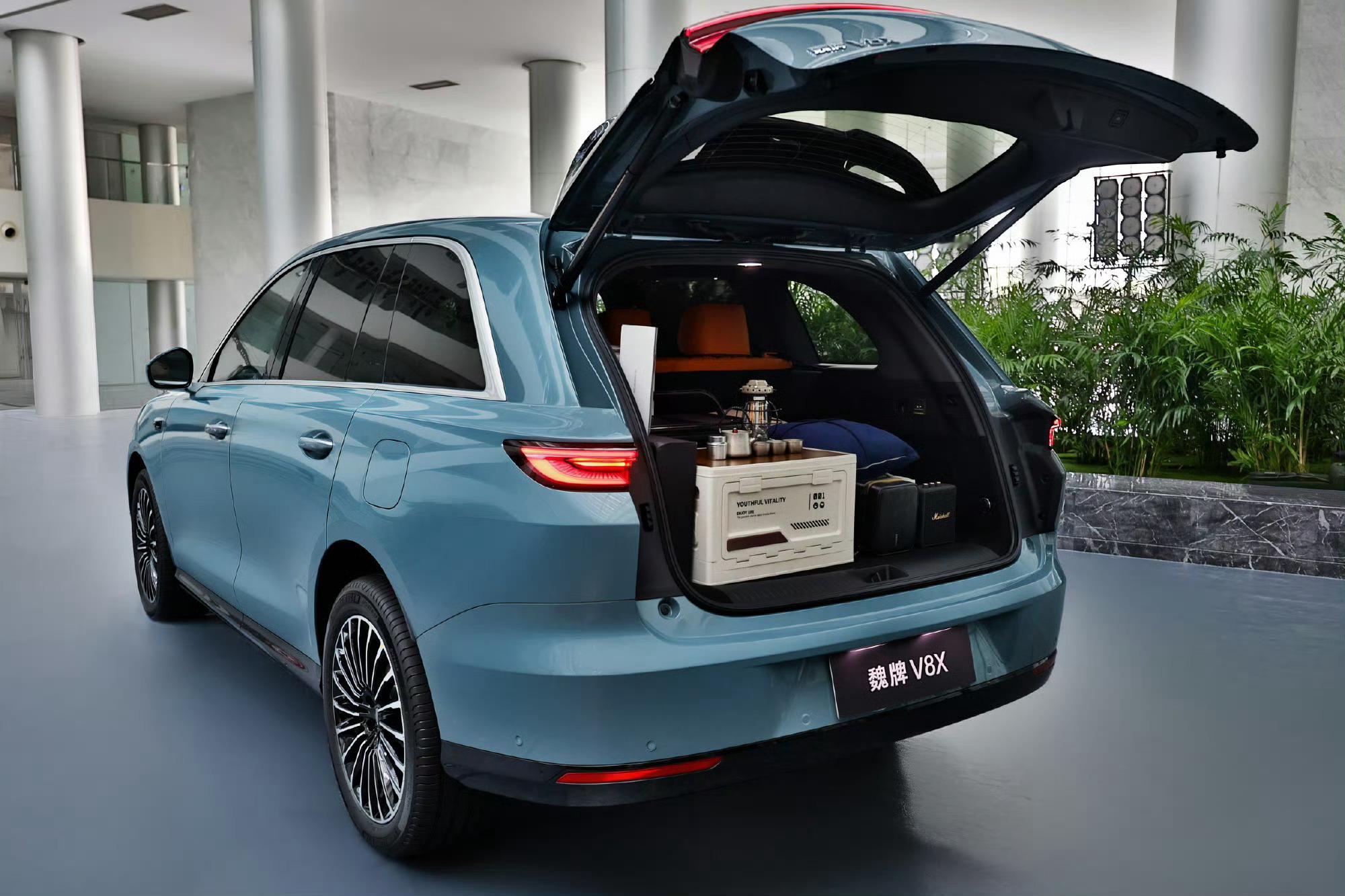 大五座新旗舰魏牌V8X22.68万元起魏牌V8X正式发布咯～官方指导价23.98