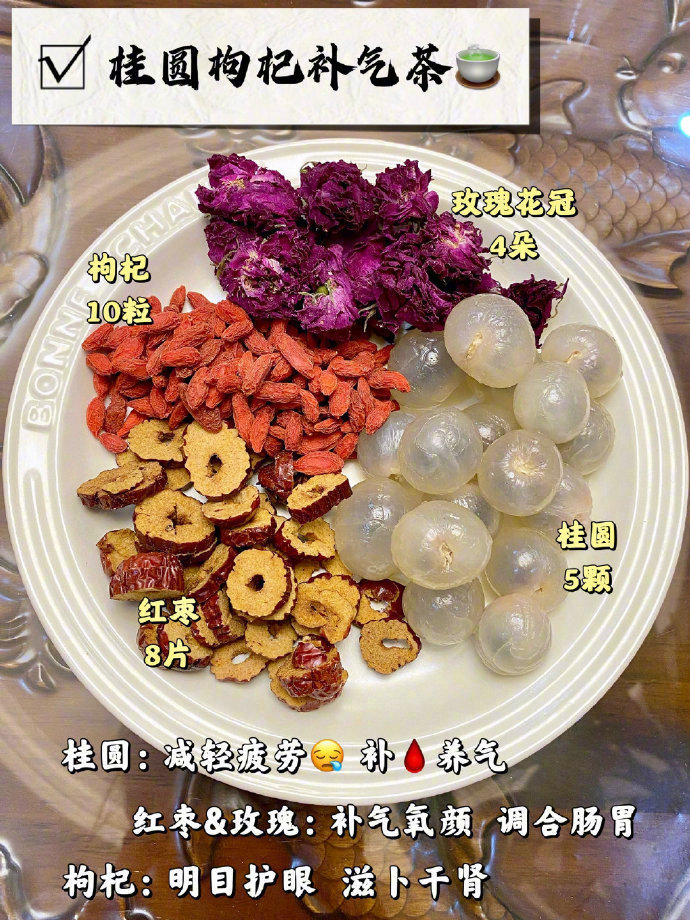 中医爷爷给的九款养颜补气掉称茶方！​​​​我的宝藏食谱 ​​​