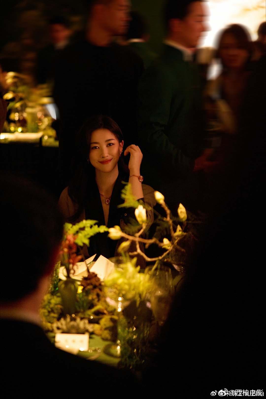 朱珠内场生图朱珠仪态真好 