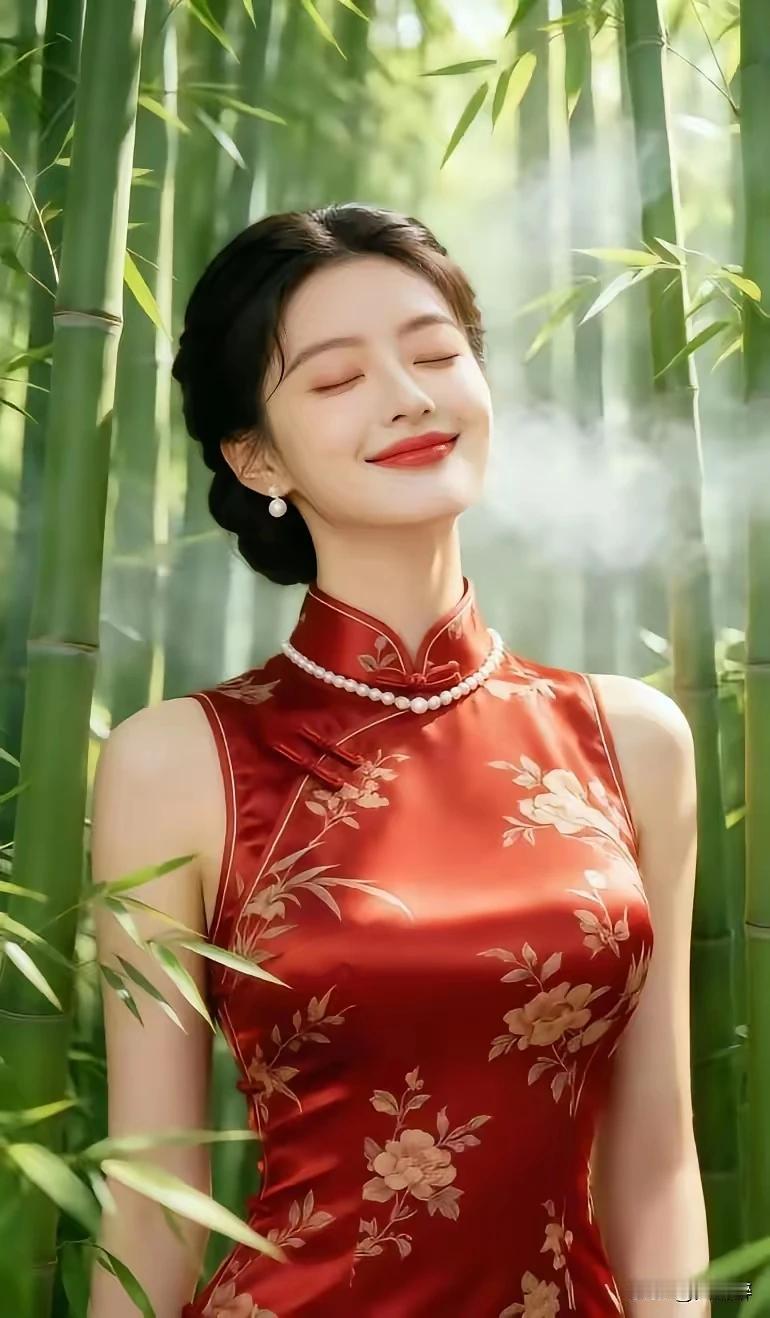 上联：一庭花影三更月
下联：半窗竹枝几缕风
