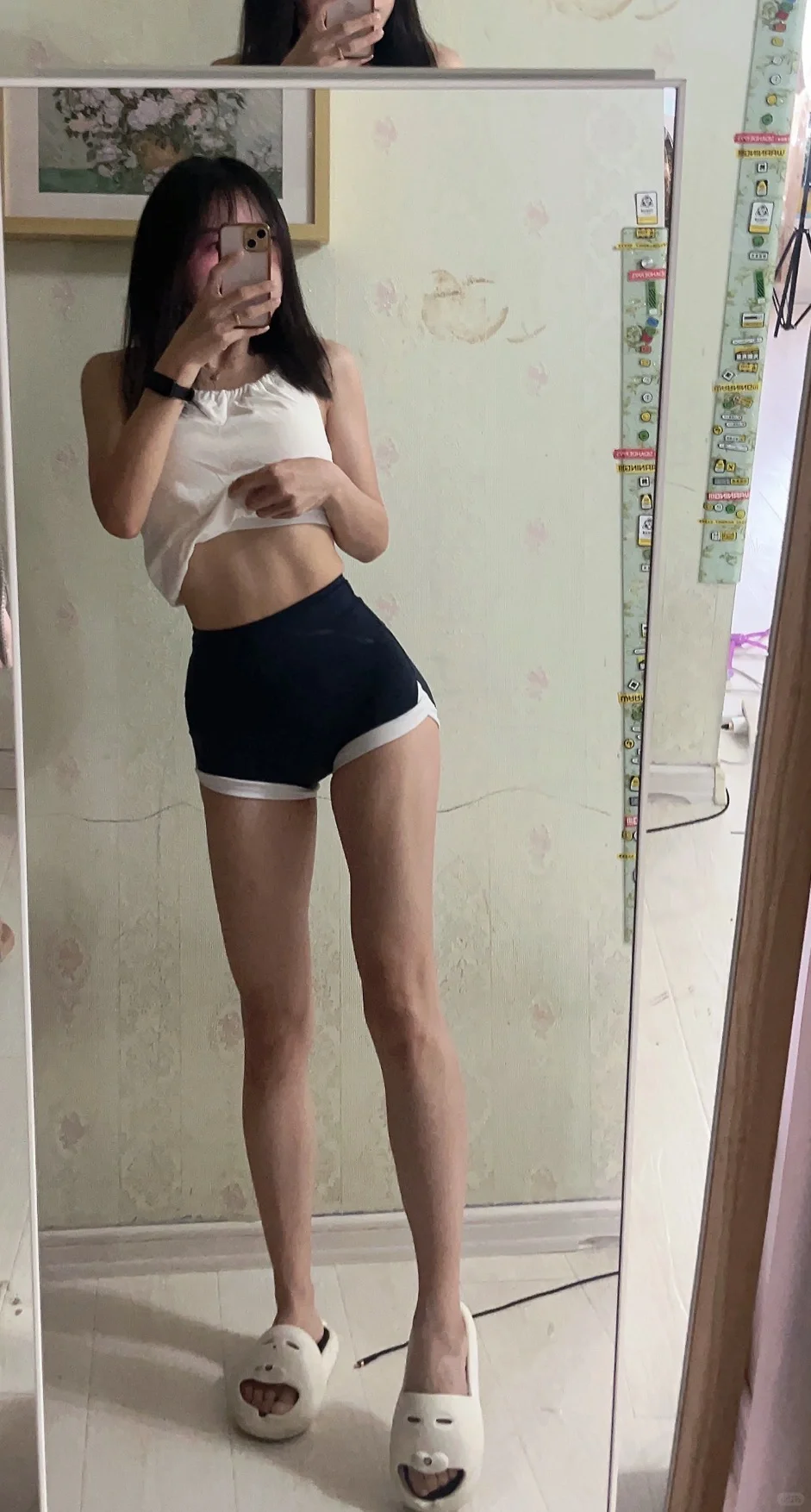 目前体脂19还在刷，姨妈一直准时报告的我