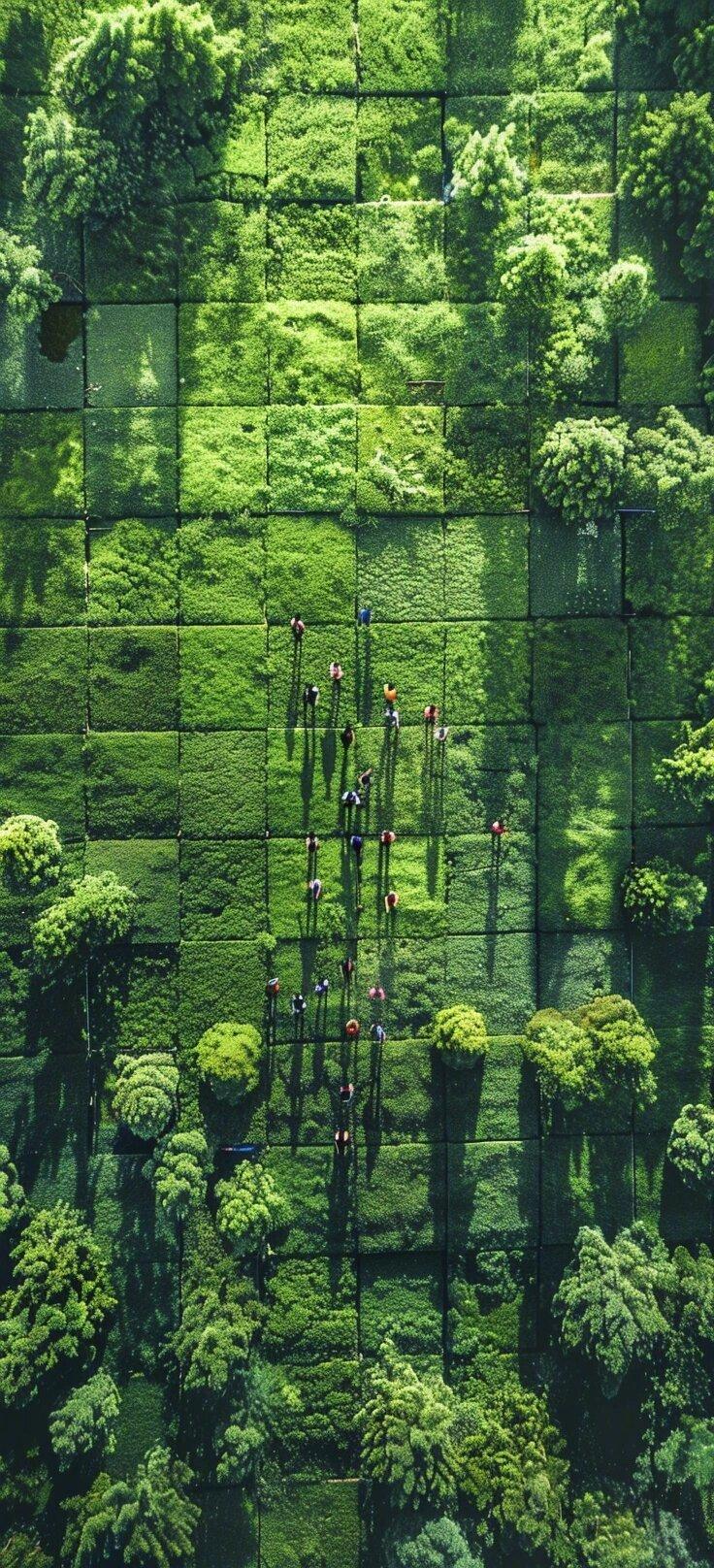 能清洗眼睛了，这上帝视觉的生态绿色...