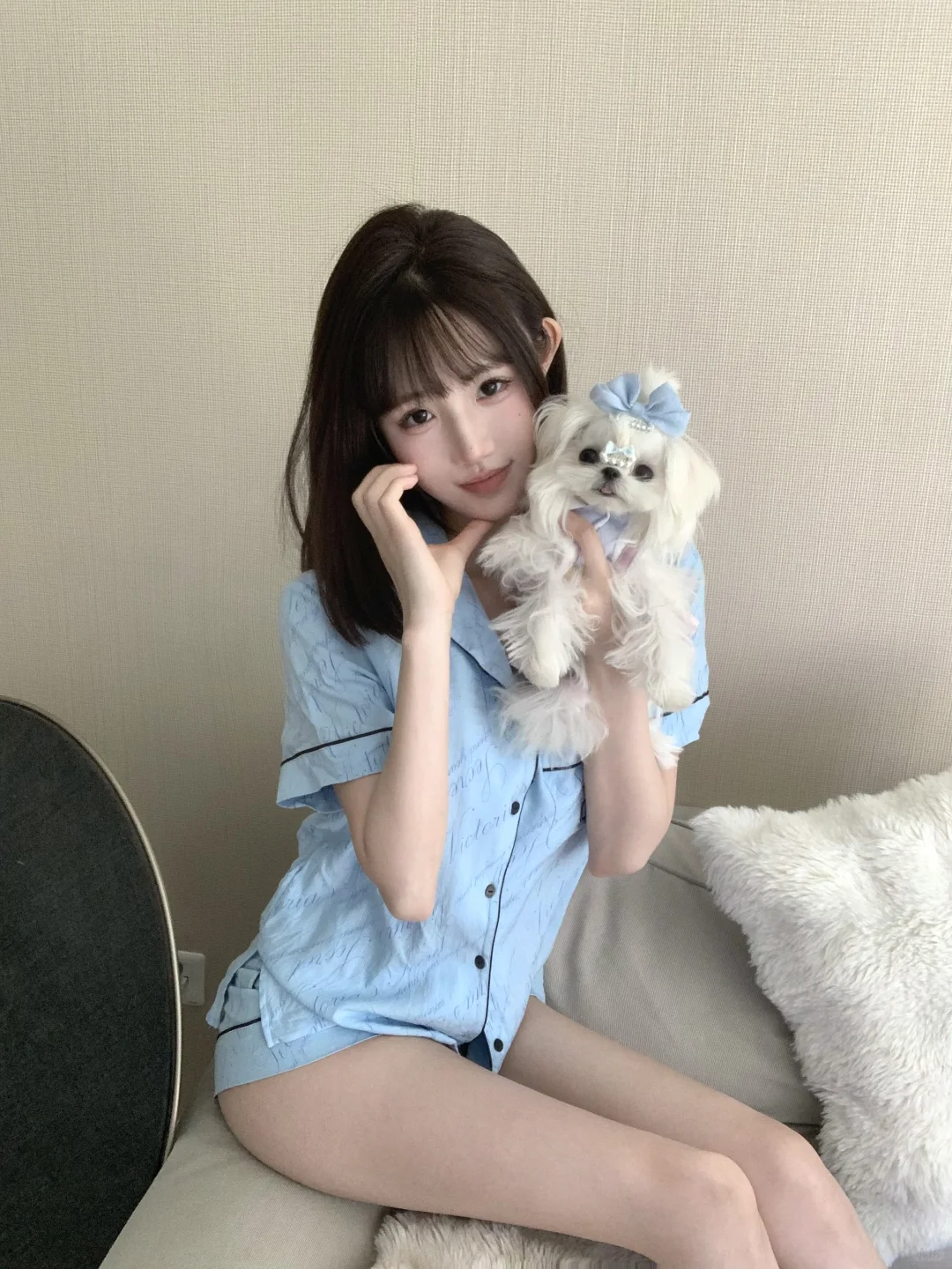 马尔济斯 | 和妈妈的宅家ootd