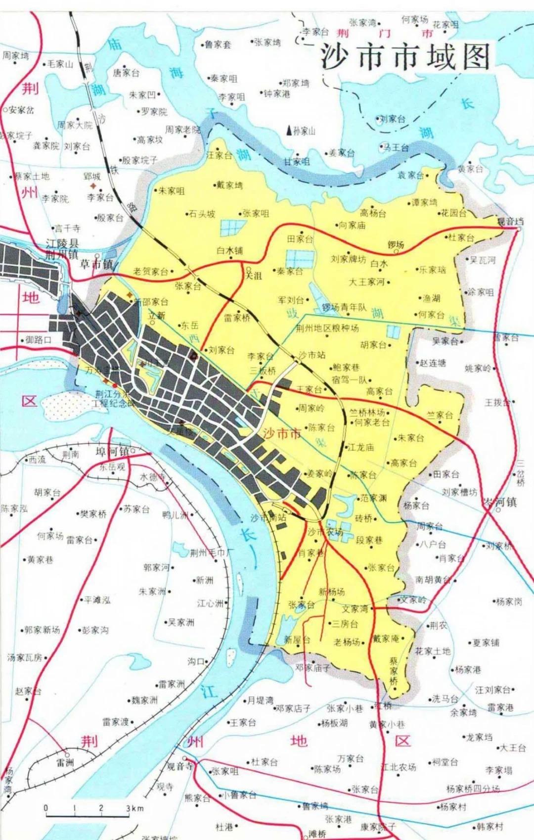 从历史地理学的角度看，沙市作为口岸市镇的优势，确在其地处长江北岸、借内河（如便河