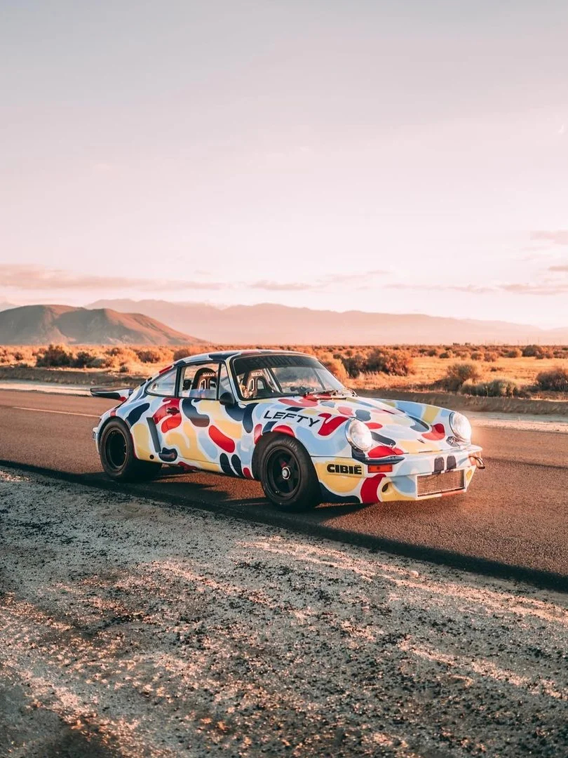 艺术家Francesco Campanella手绘版 1975 保时捷911 3