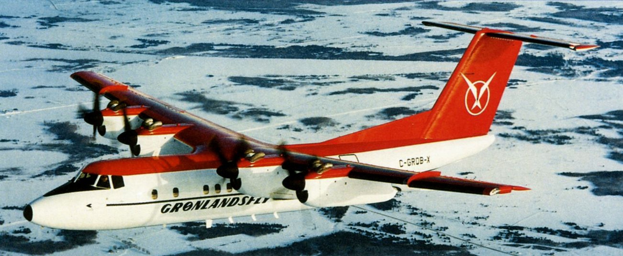 分享圖片：加拿大德.哈維蘭加拿大DHC-7“衝鋒”7客機 ​​​