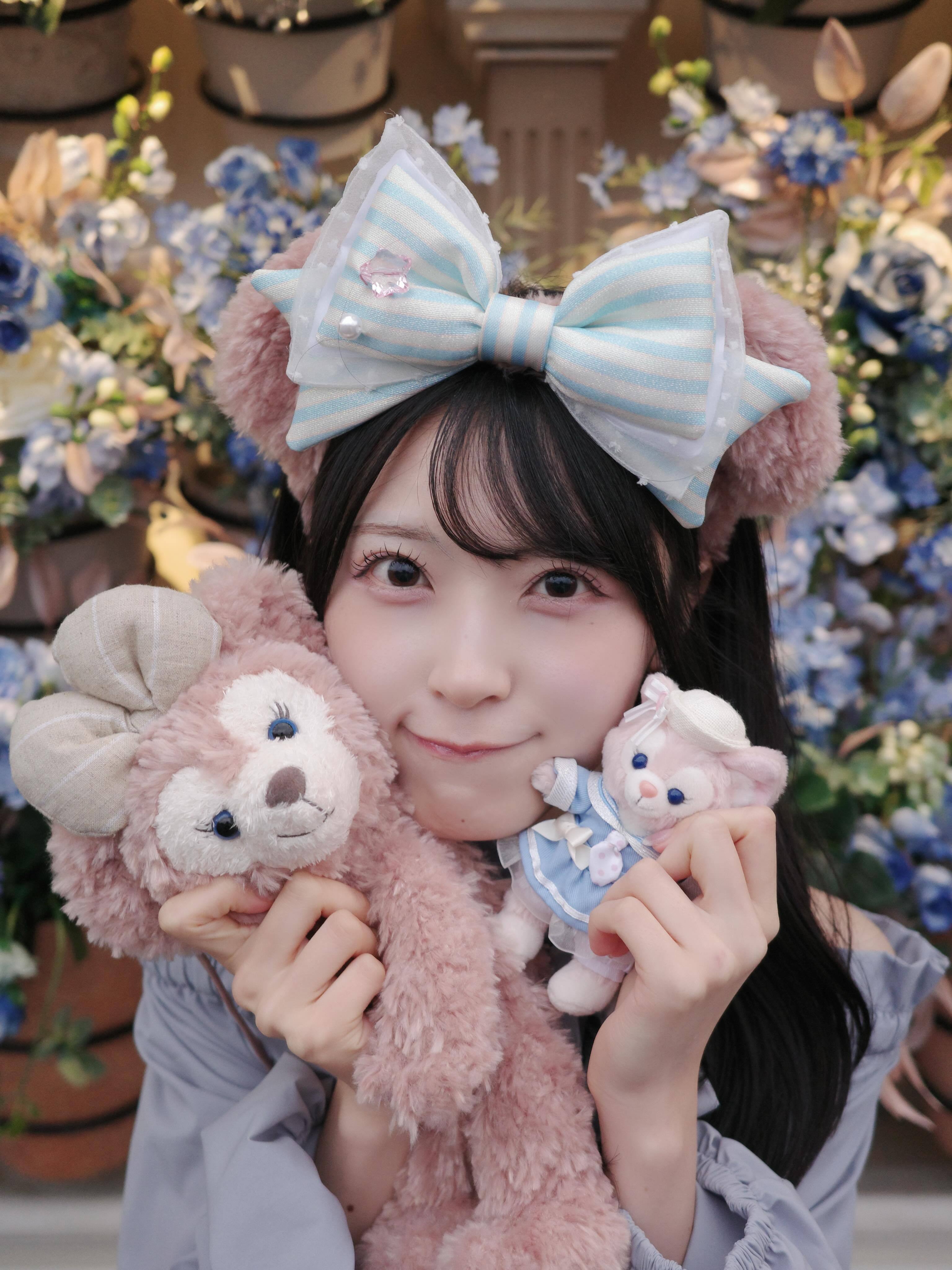 【图片】AKB48佐藤绮星 迪士尼海洋25周年的装饰每一样都可爱到不行🫶🏻虽