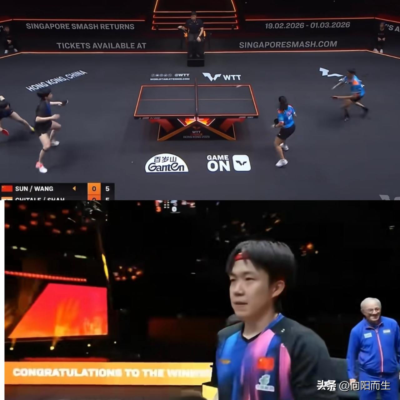 看了昨天王楚钦打印度帕尔那场直播，
真是要把人气笑了！

本来挺焦灼的比赛，结果