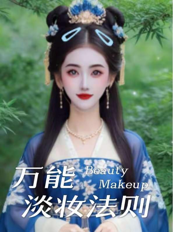 古装美人头饰。少数民族服饰