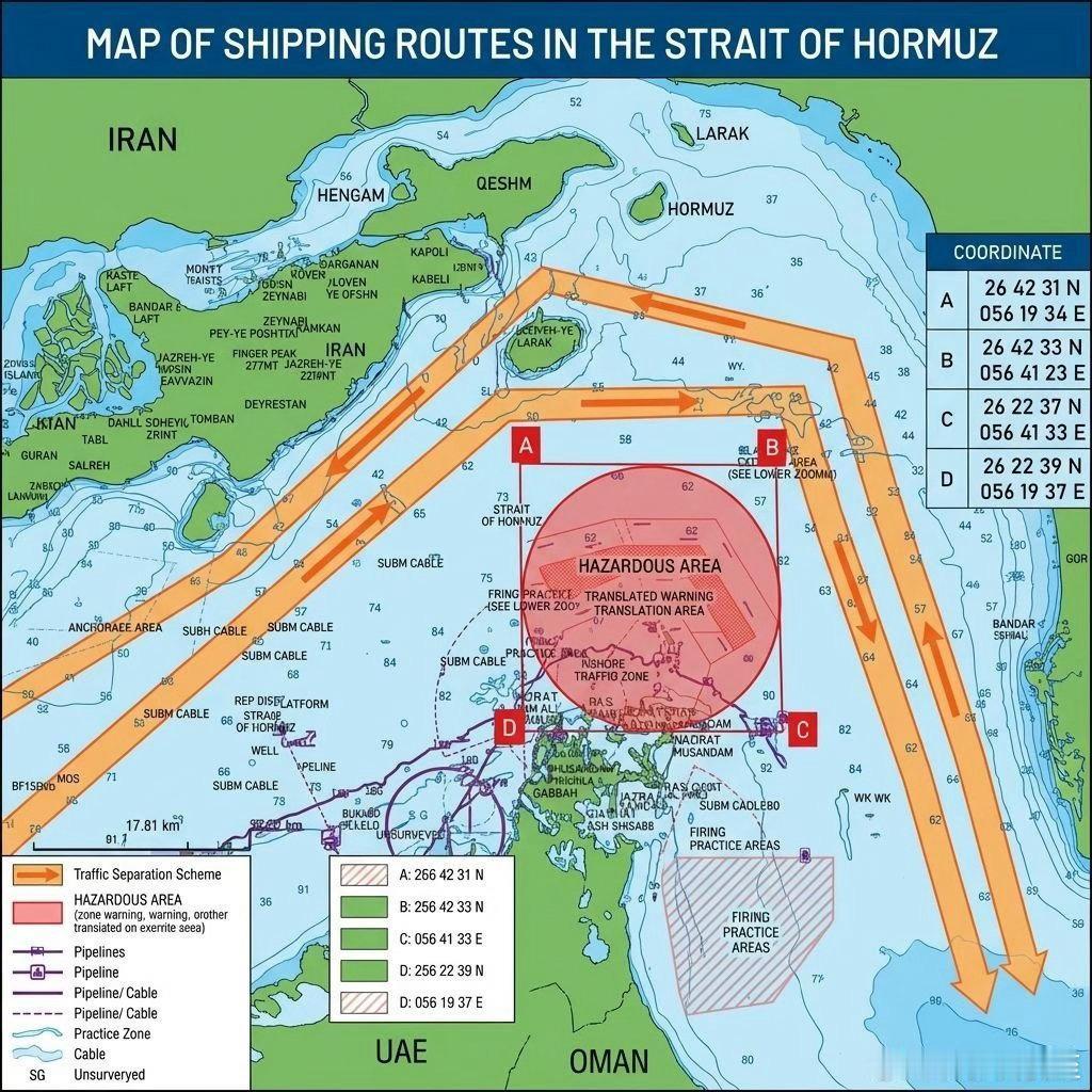 伊朗外长宣布“海峡开放”后，大量船只试图通过，但绝大多数被革命卫队喊话“没有批准
