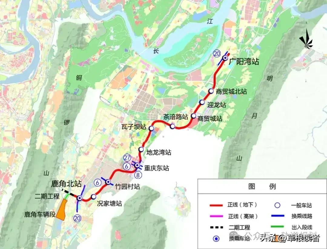 重庆轨道交通24号线为什么推迟开通？
重庆很多新闻媒体报道说，重庆轨道交通24号