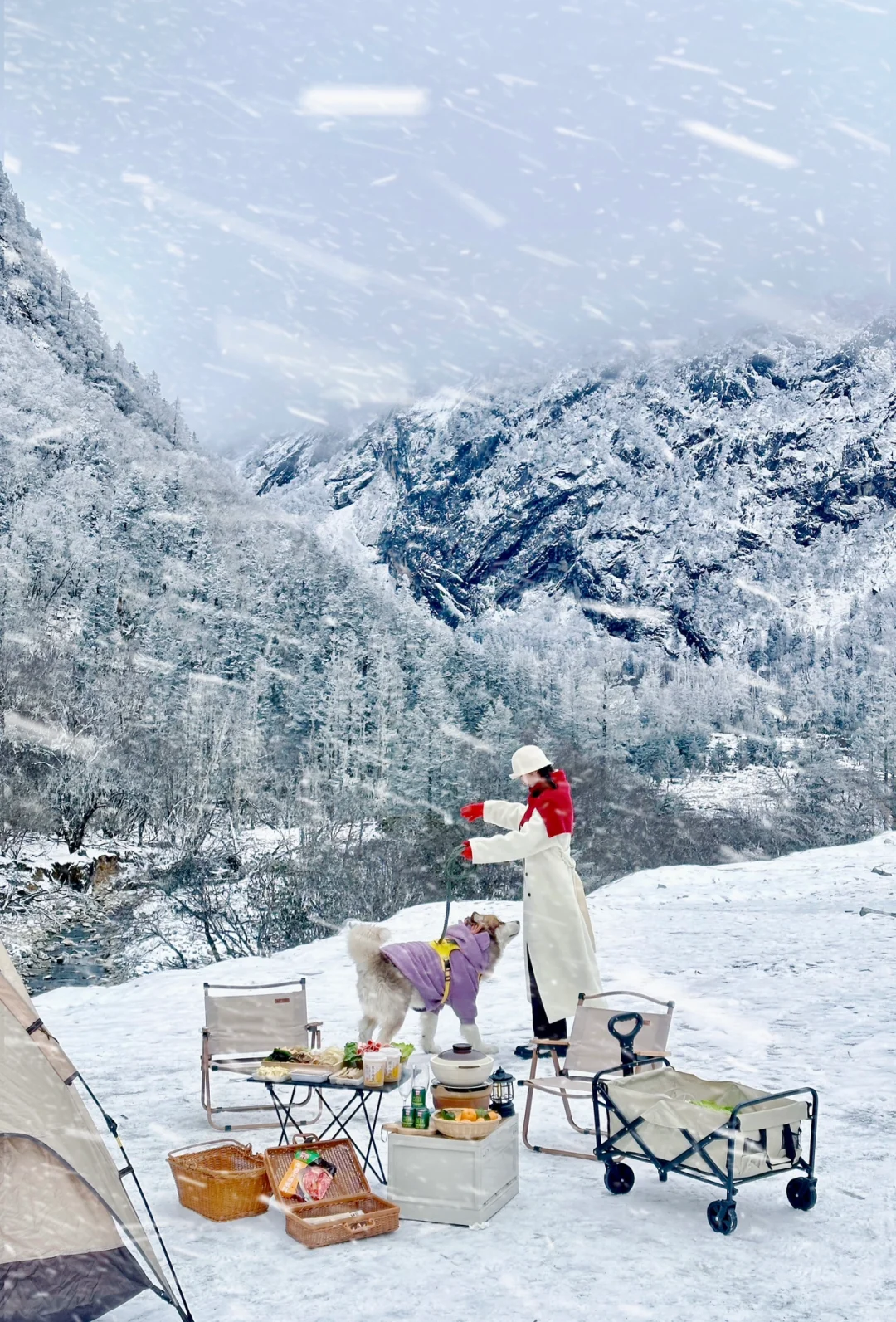 12.10实拍！！理小路！！雪景真的杀疯了！！