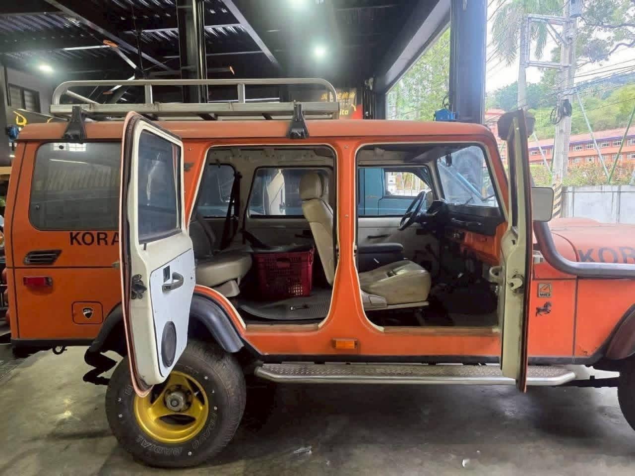 台湾老车 Korando Jeep 