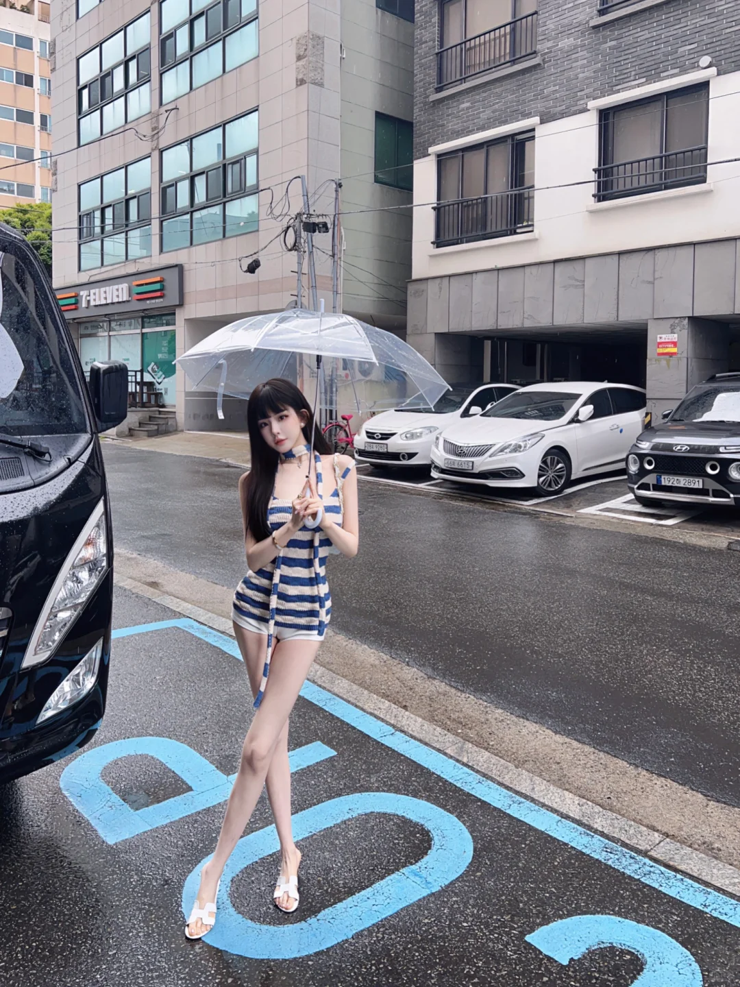 感谢我妈妈遗传给我的身材比例