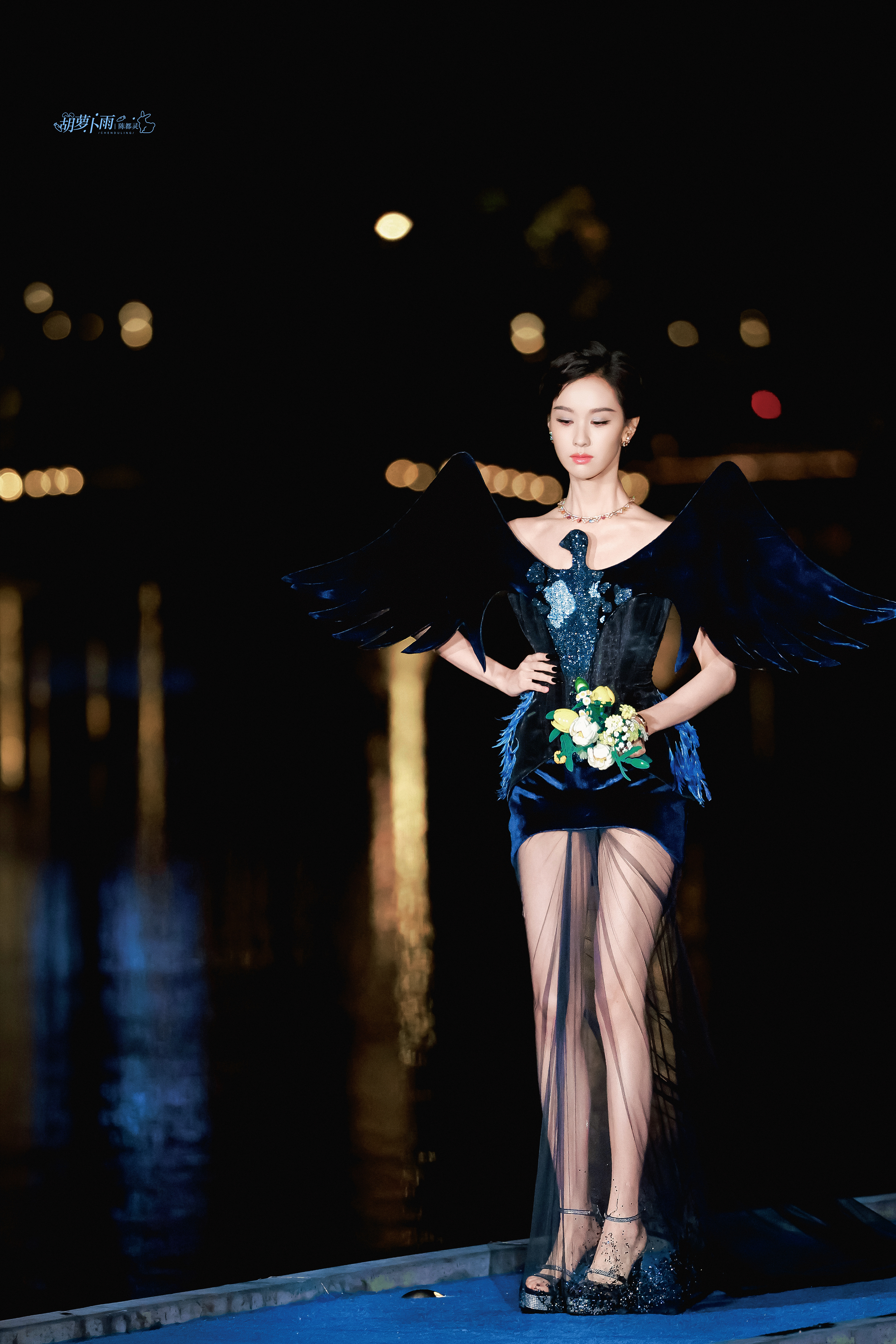 杨洋陈都灵 等风热吻你陈都灵长腿高跟美如画 