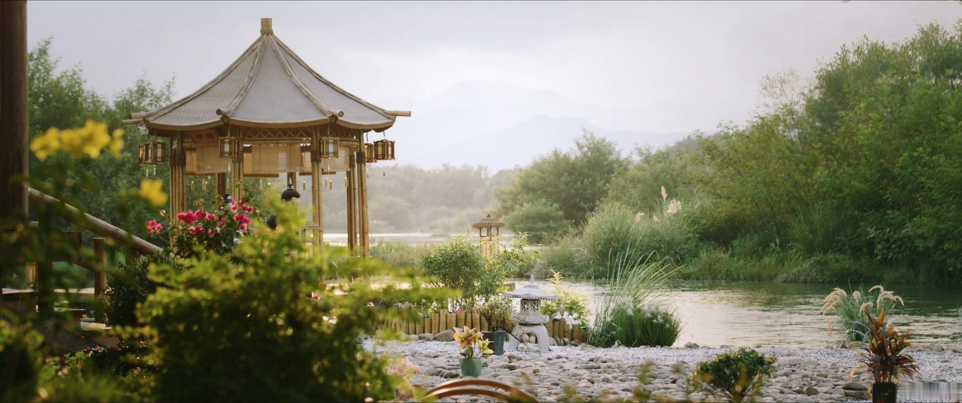好美的风景，肖铎的江边小院——梦云轩王鹤棣王鹤棣浮图缘王鹤棣肖铎