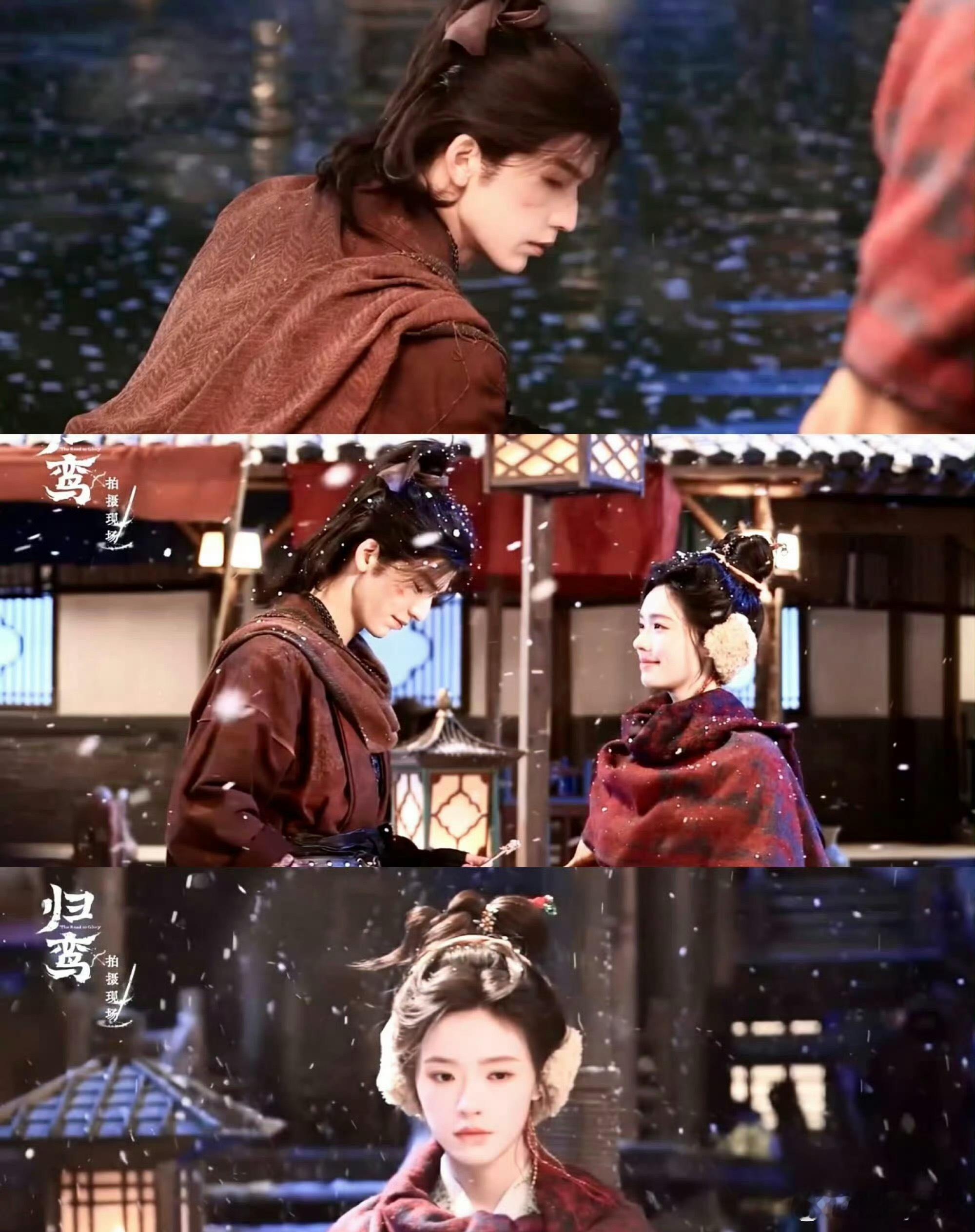张凌赫林允这两张脸赢麻了这是什么颜值光站在一起就很赏心悦目了，浓颜系美女帅哥，c