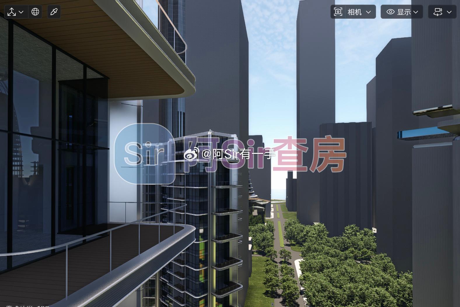 「安缇模型」高精度建模：景观视野、室内漫游、全时日照……整个系统完成，比CIM更