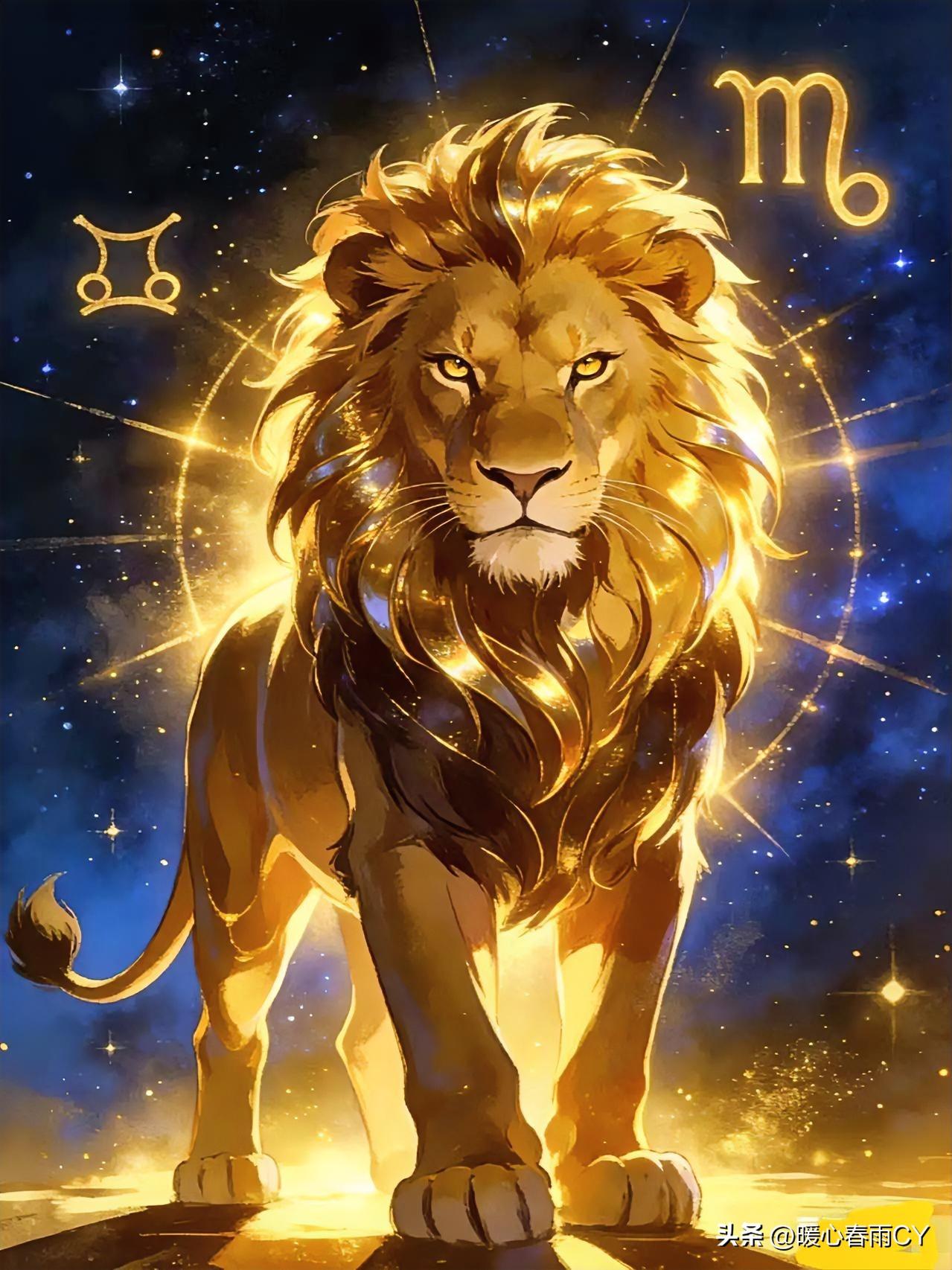 狮子座：嘴上霸气王者，内心纯情小孩！

朋友劝狮子座要低调些，狮子满口应承：行行