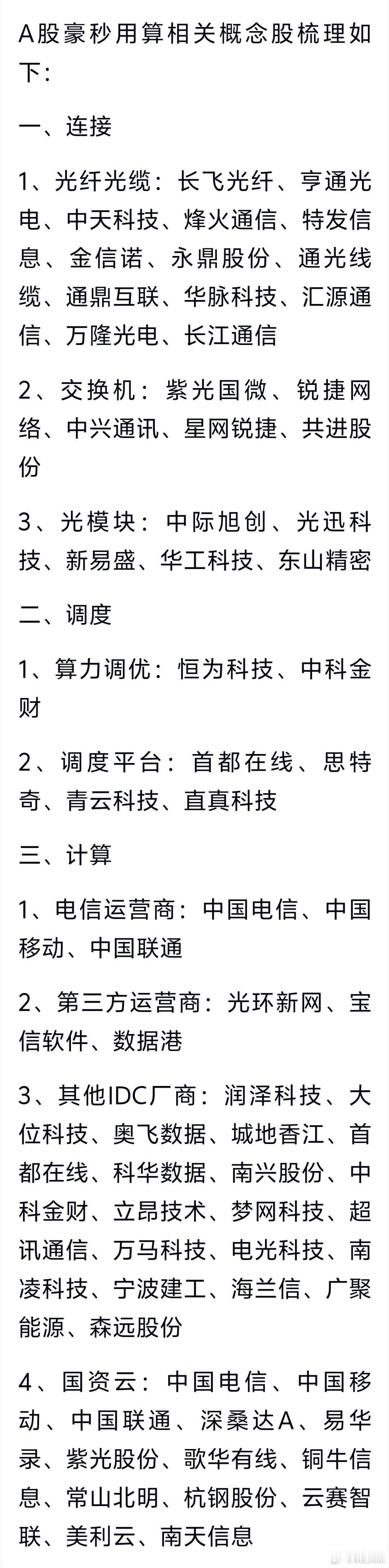 毫秒级运算概念股，星期五没有炒起来，仅供参考哈。
